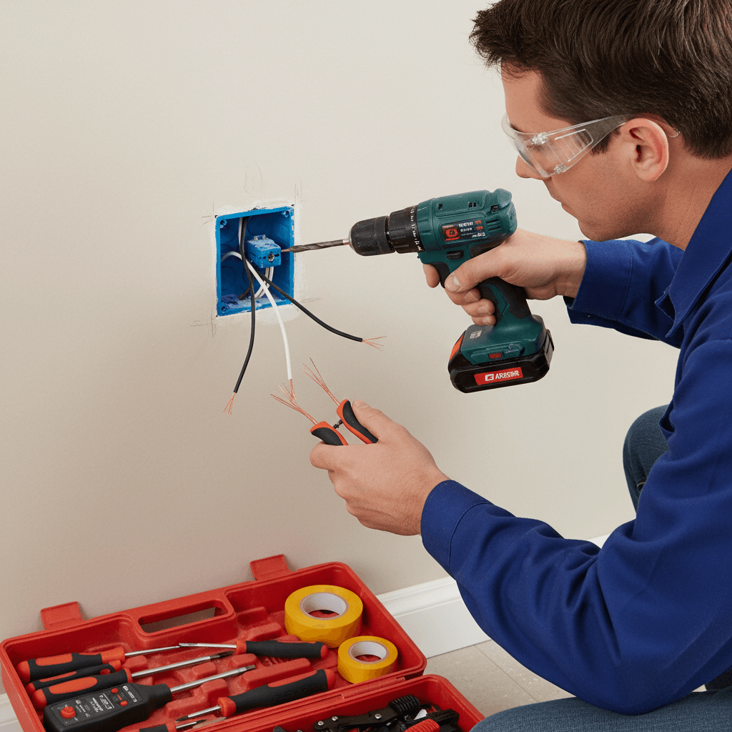 Outlet and switch repair