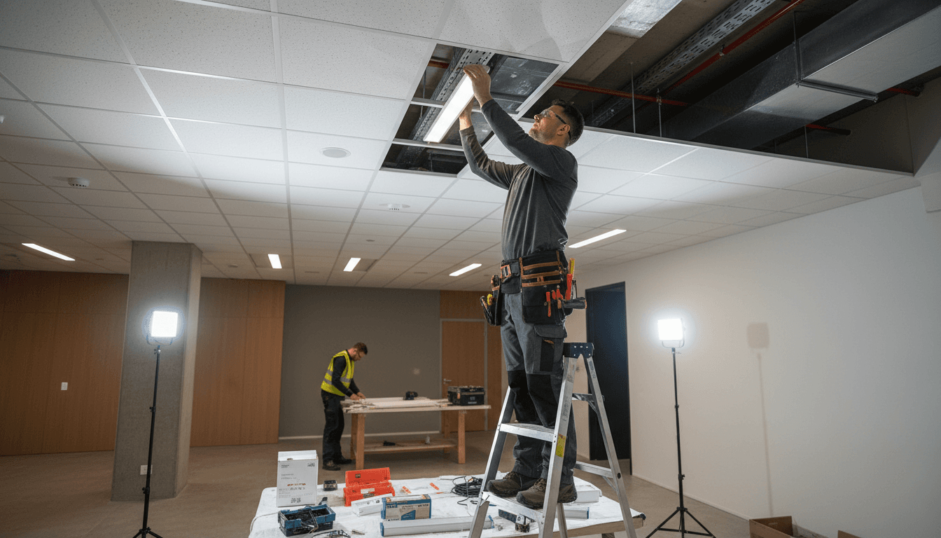 Office lighting upgrades